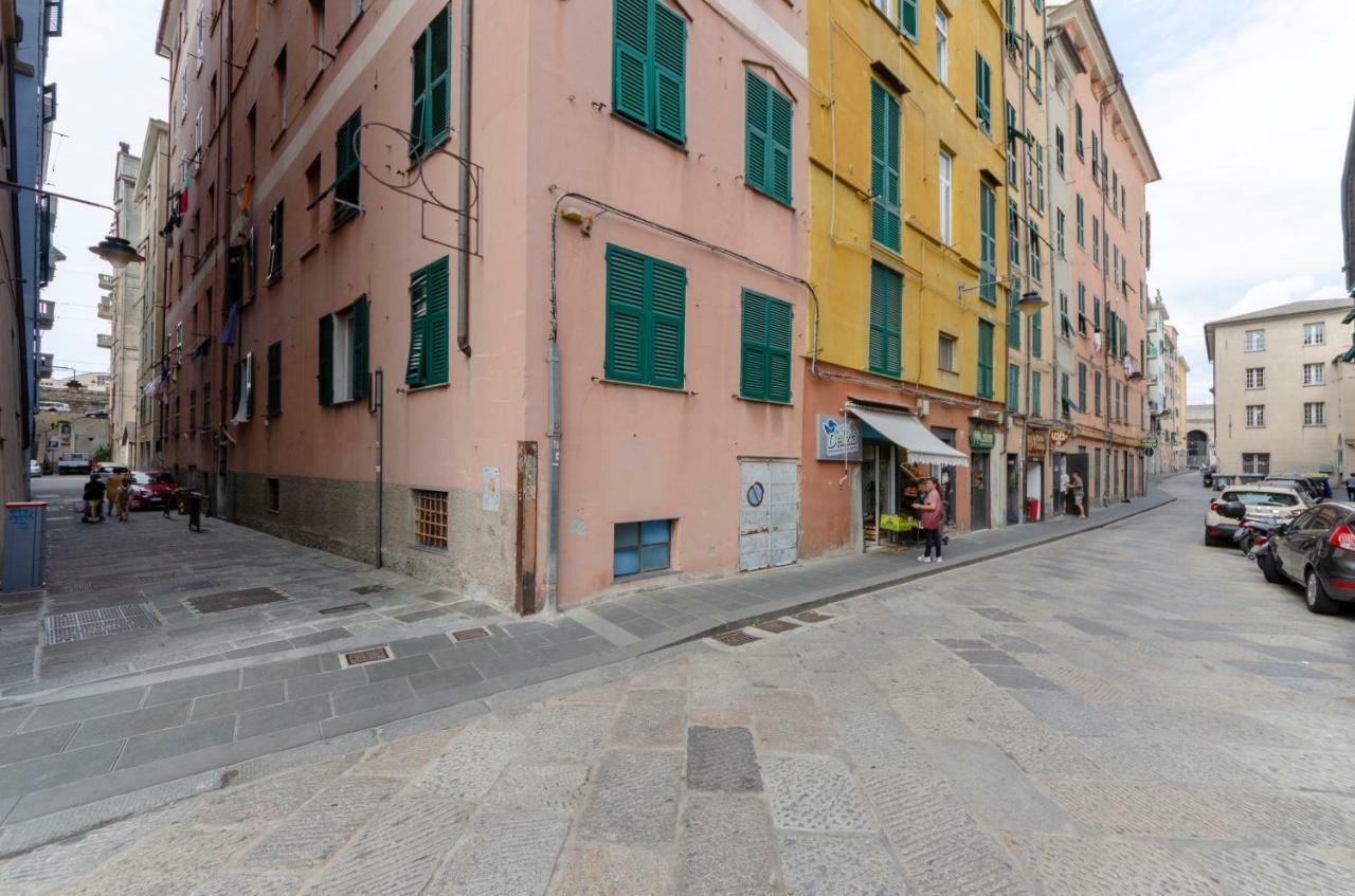 Ferienwohnung Joivy Warm Family Apt Near Porto Antico Genua Exterior foto